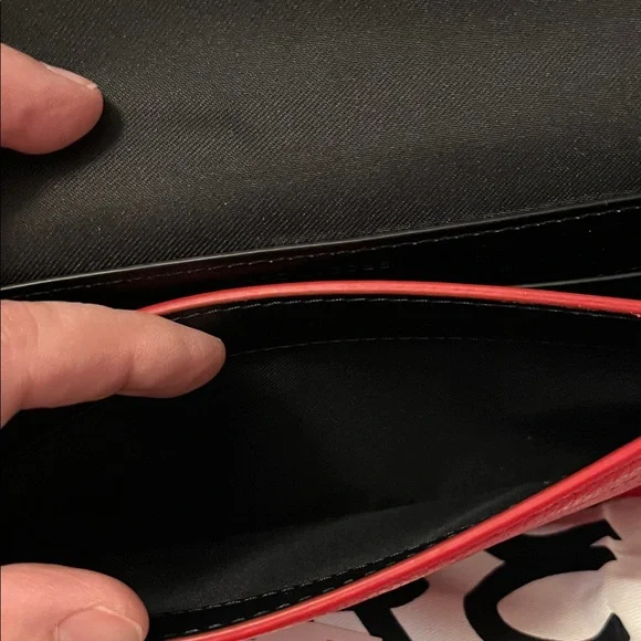 Marc Jacobs Red Pebbled Leather Mini Bag Crossbody - Picture 8 of 8